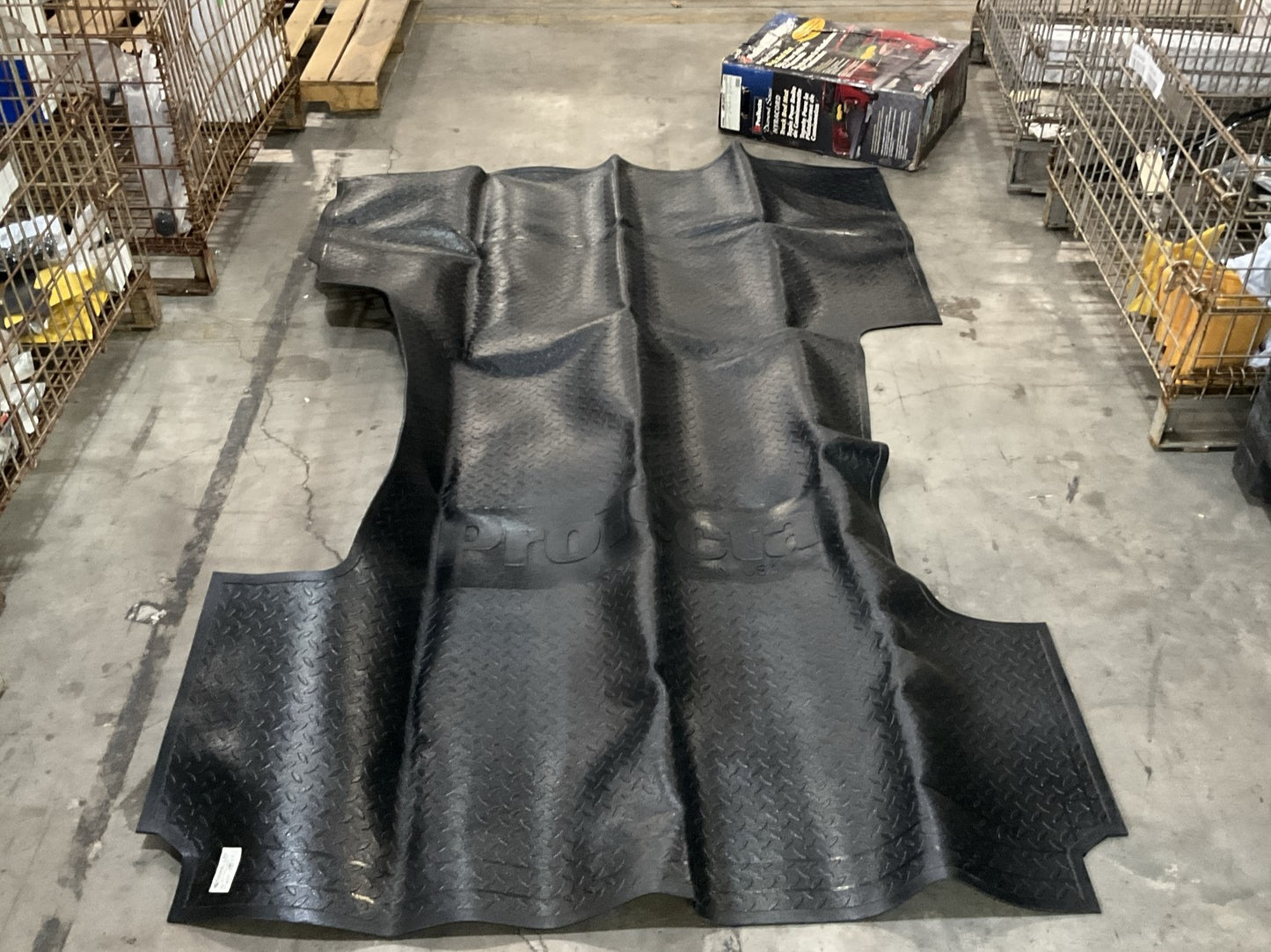 Carquest 95992 Trim-To-Fit Truck Bed Rubber Liner Mat 8' Long Bed