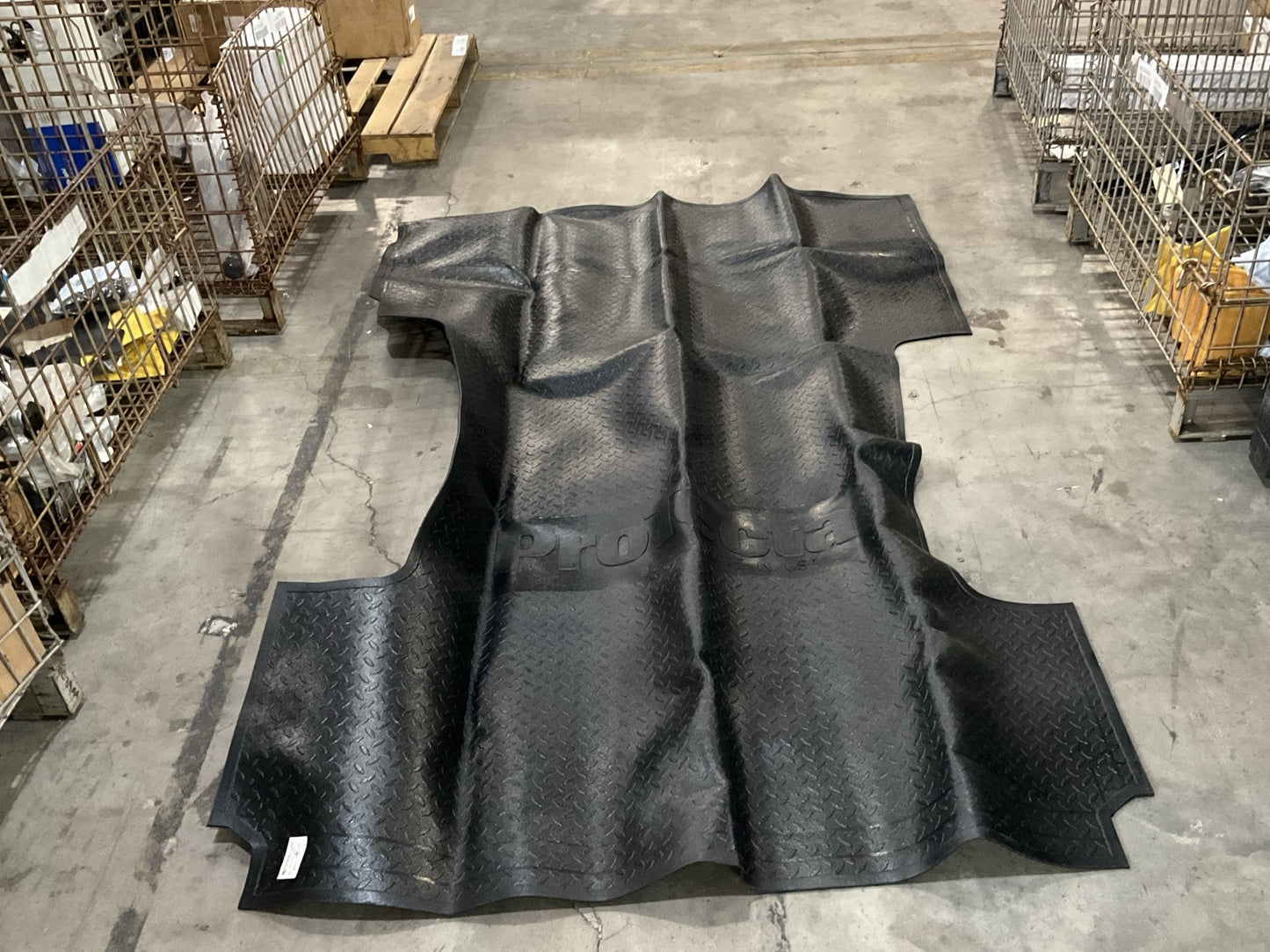 Carquest 95992 Trim-To-Fit Truck Bed Rubber Liner Mat 8' Long Bed