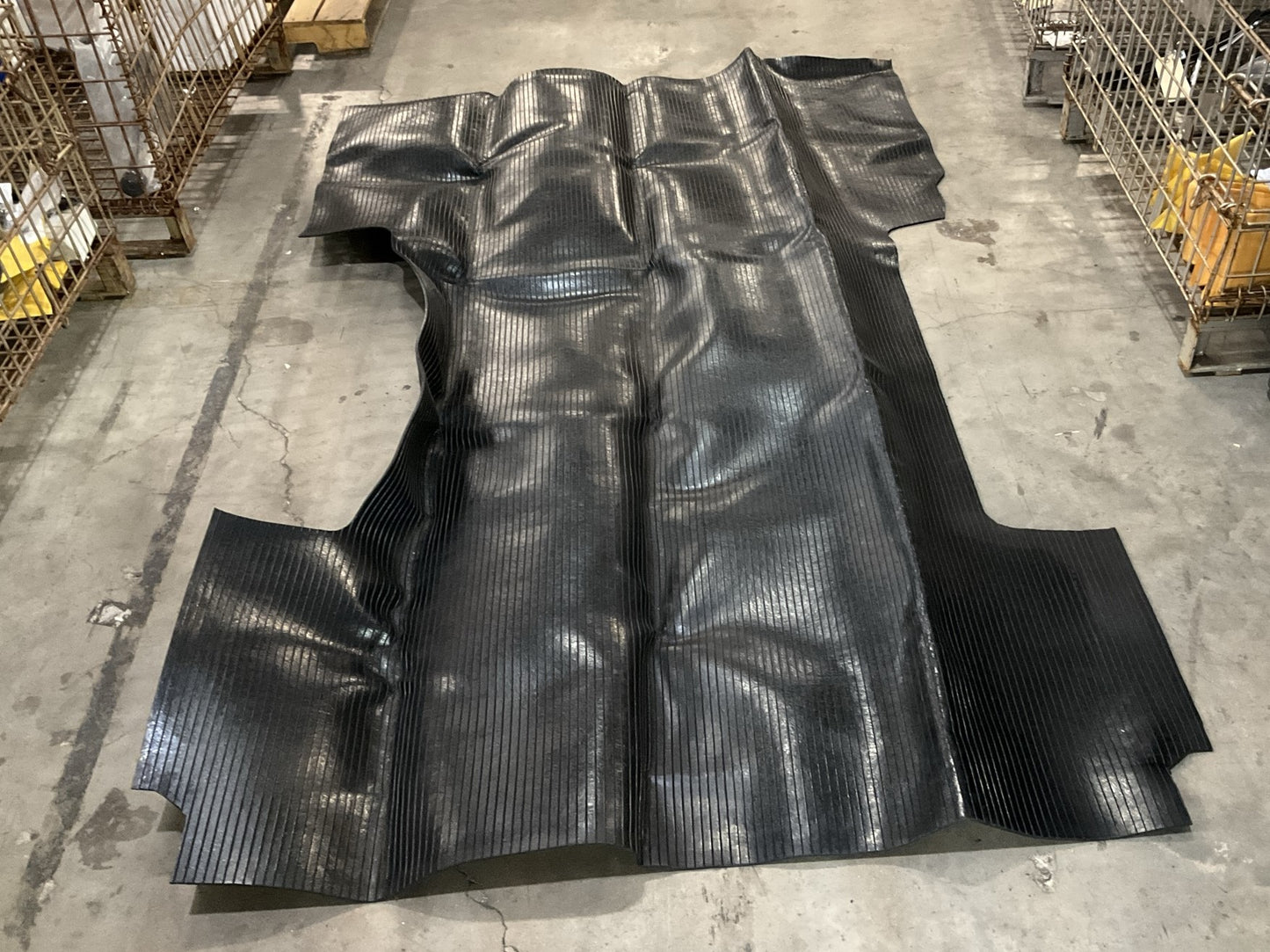 Carquest 95992 Trim-To-Fit Truck Bed Rubber Liner Mat 8' Long Bed