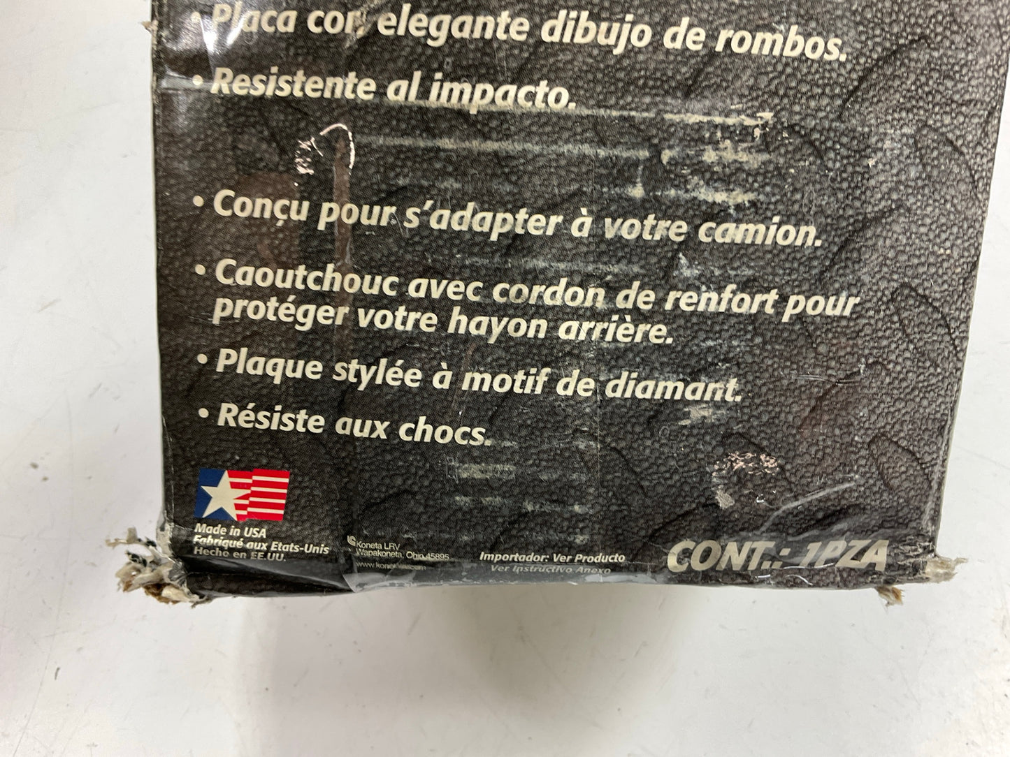 Carquest 95995 Trim To Fit Tailgate Rubber Protector Liner Mat 60-7/8'' X 19-3/4''