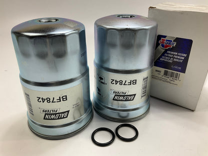 (2) Carquest 96002 Fuel Filter - Baldwin BF7842