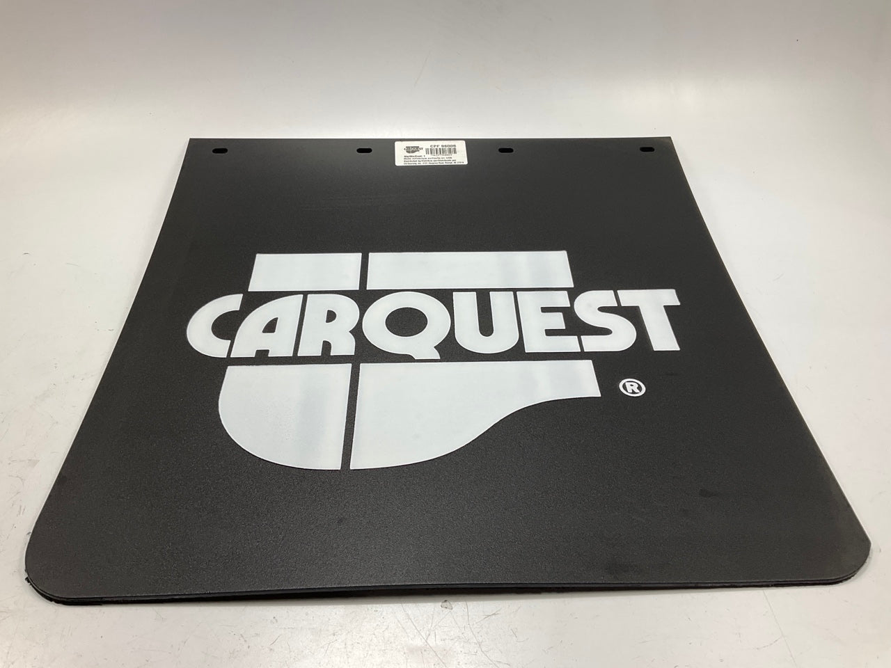Carquest 96006 Heavy Duty Black Plastic Mud Flap Size 24'' X 24'' X 3/16'' Thick