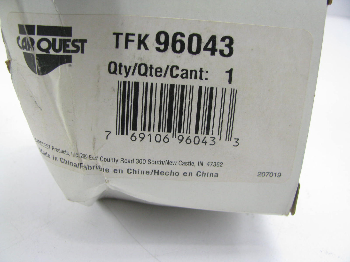 Carquest 96043 Automatic Transmission Filter Replaces B-148 P6646 57101 P1215