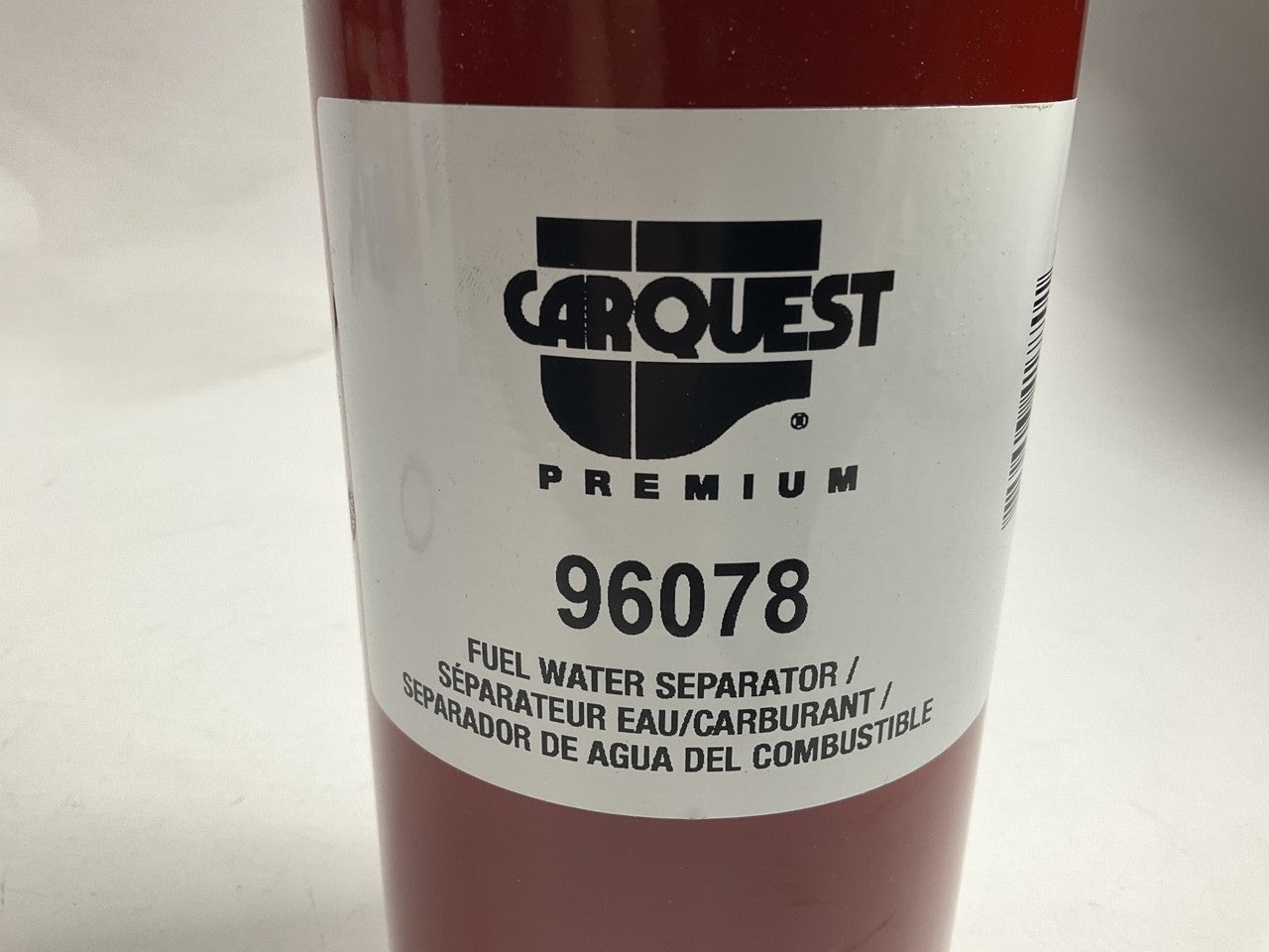 Carquest 96078 Diesel Fuel Water Separator Filter
