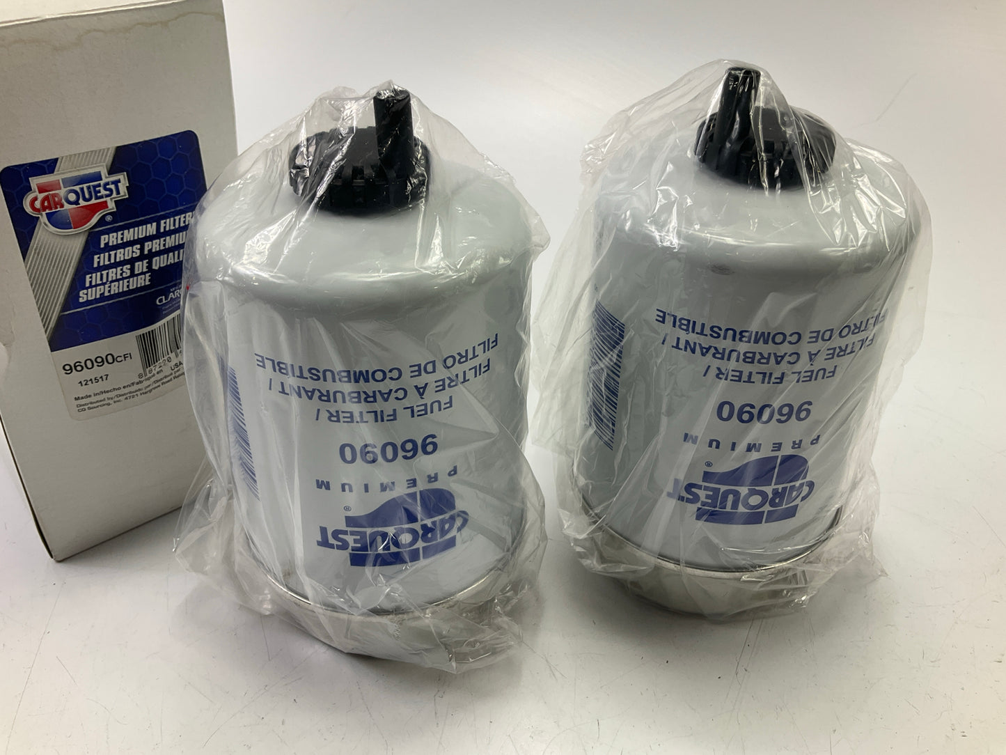 (2) Carquest 96090 Key-Way Style Fuel Filter For Takeuchi TS70R TS70V Loader