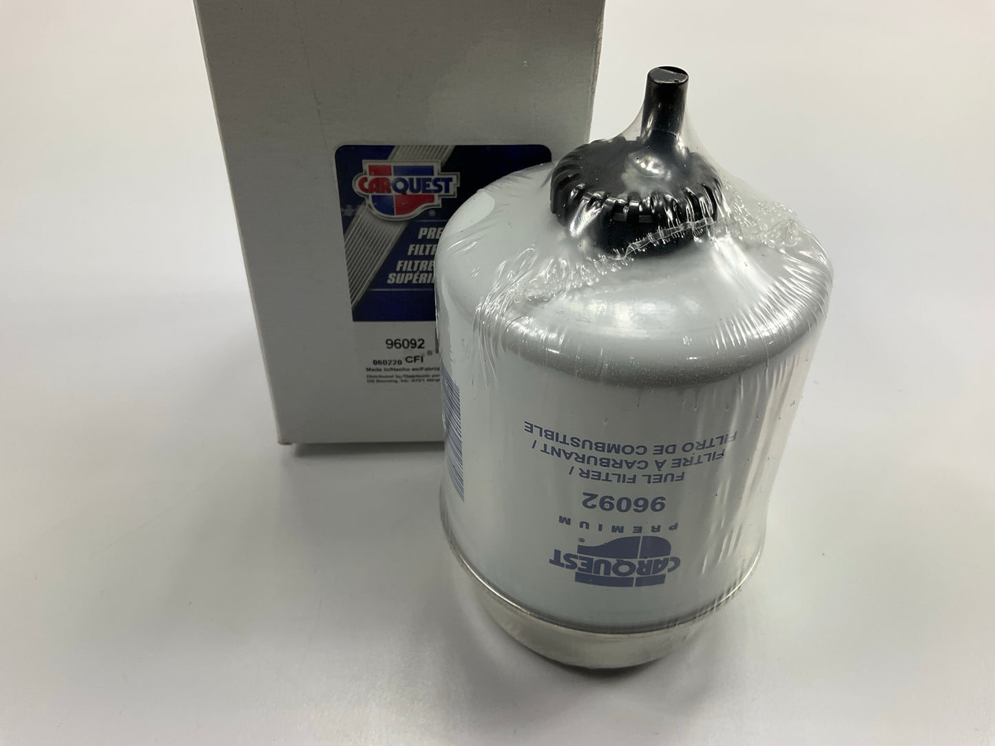 Carquest 96092 Diesel Fuel Water Separator Filter - Replaces BF7673D, WF10092