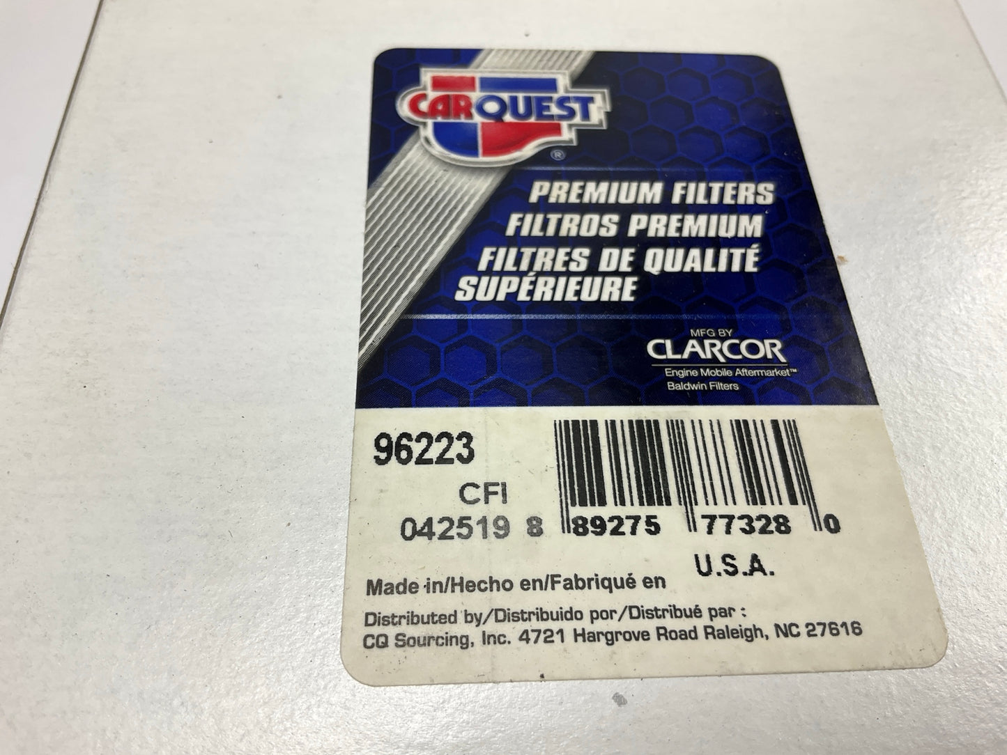 Carquest 96223 Engine Oil Filter For Detroit Diesel 2-53, 3-53 Engines