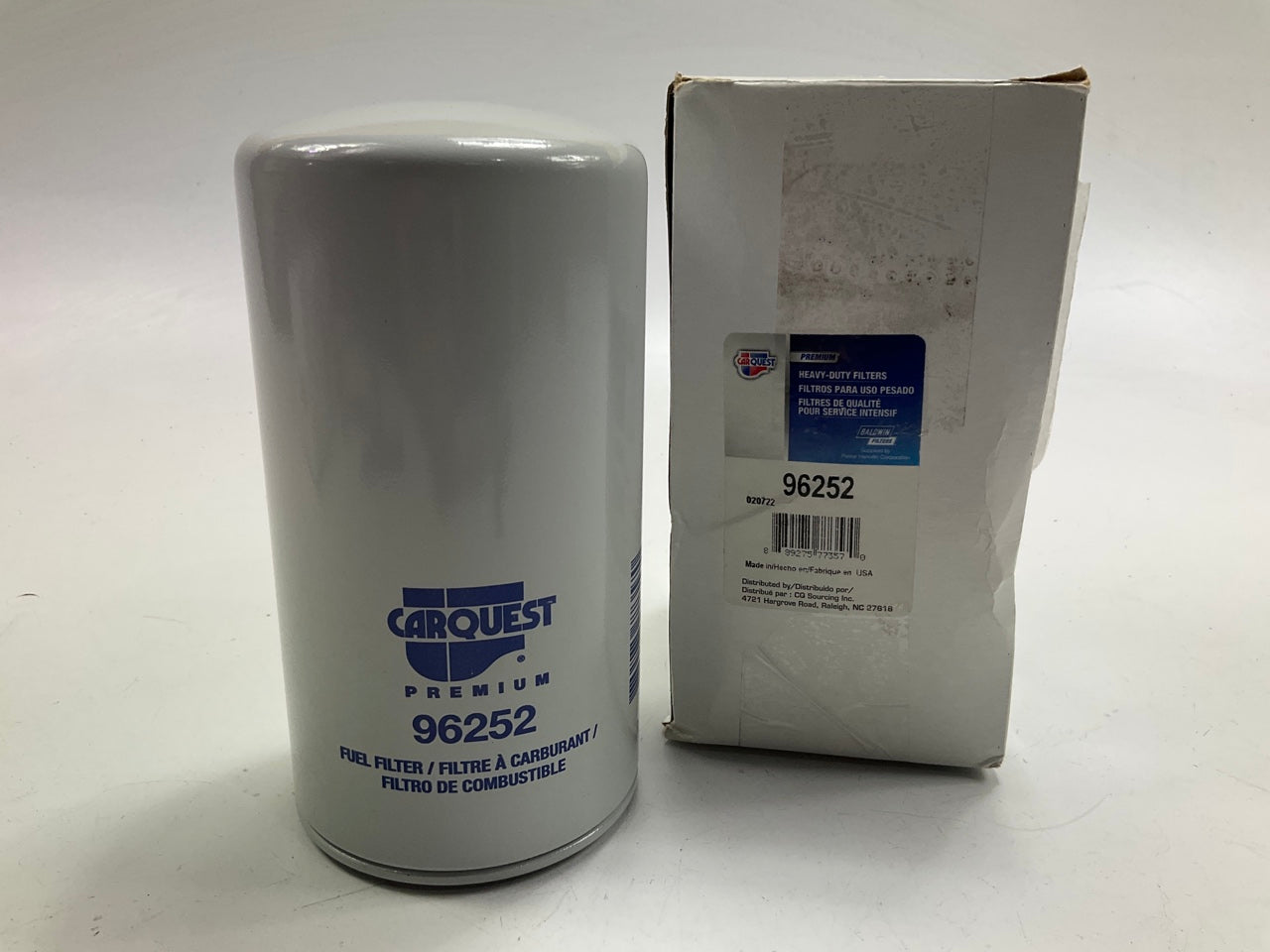 Carquest 96252 Spin-on Fuel Filter - Replaces BF7917, 3973232, FF5580, FF1245