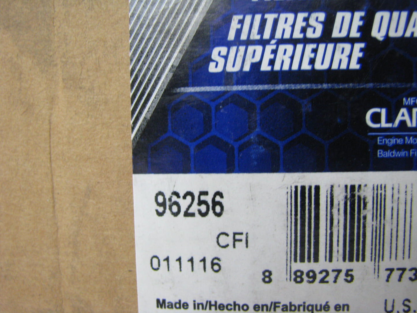 Carquest 96256 Fuel Filter