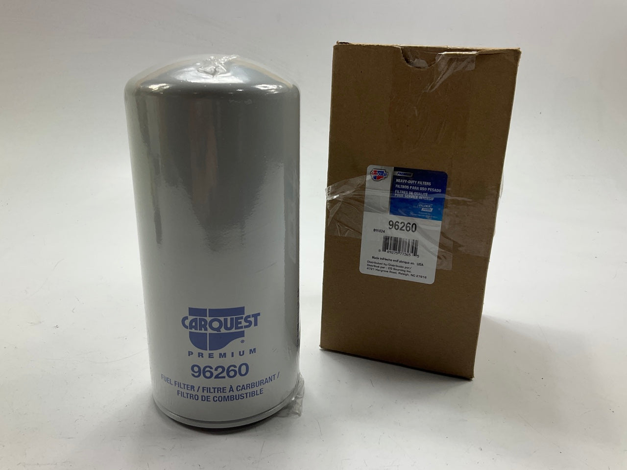 Carquest 96260 Fuel Spin-on Filter Replaces BF7997, P502536, 20805349, 80676462