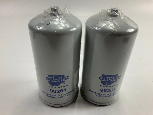 (2) Carquest 96264 Diesel Fuel Water Separator Filter