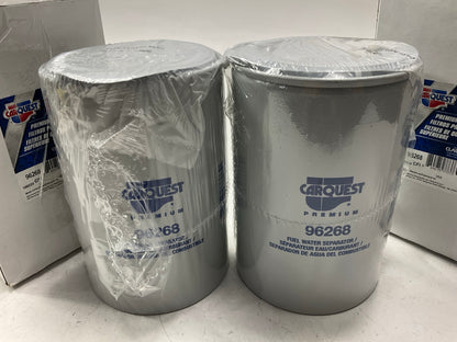 (2) Carquest 96268 Diesel Fuel Water Separator Filters - FS19593; BF9898O