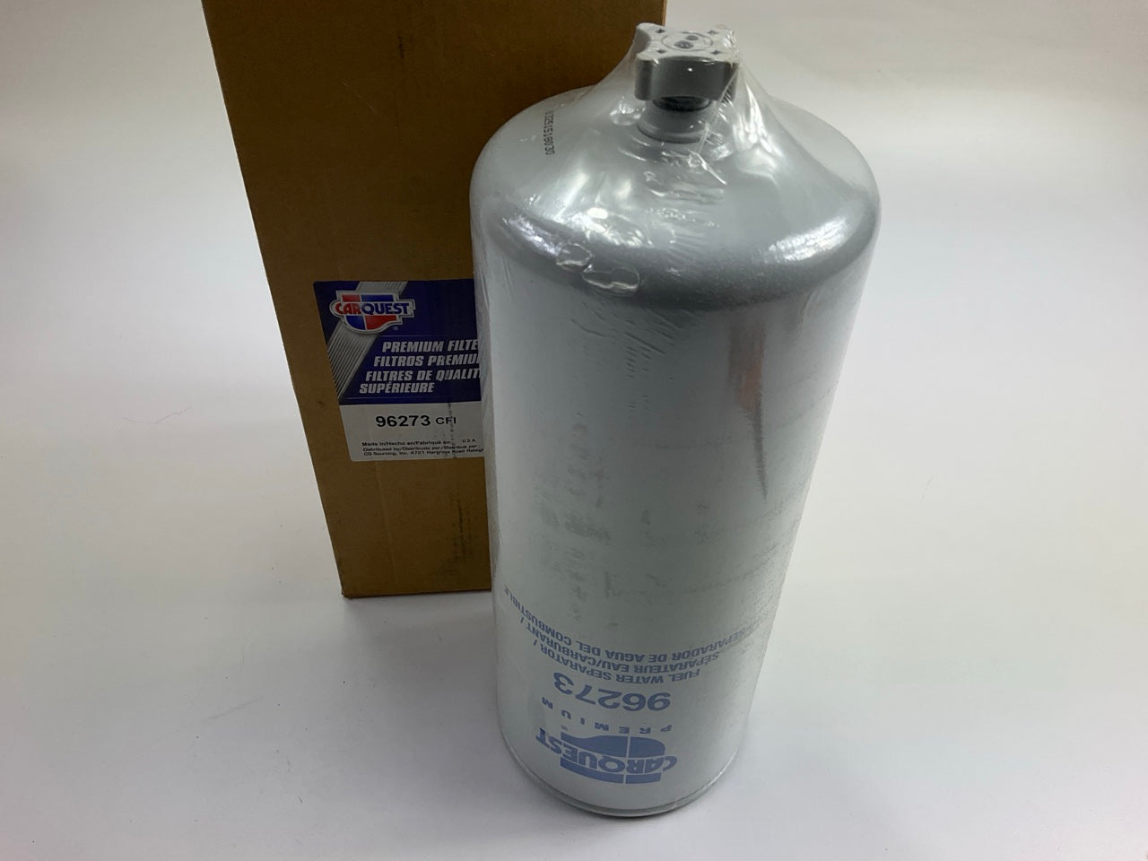 Carquest 96273 Fuel/Water Separator Spin-on Filter - Replaces FS1218, P551077