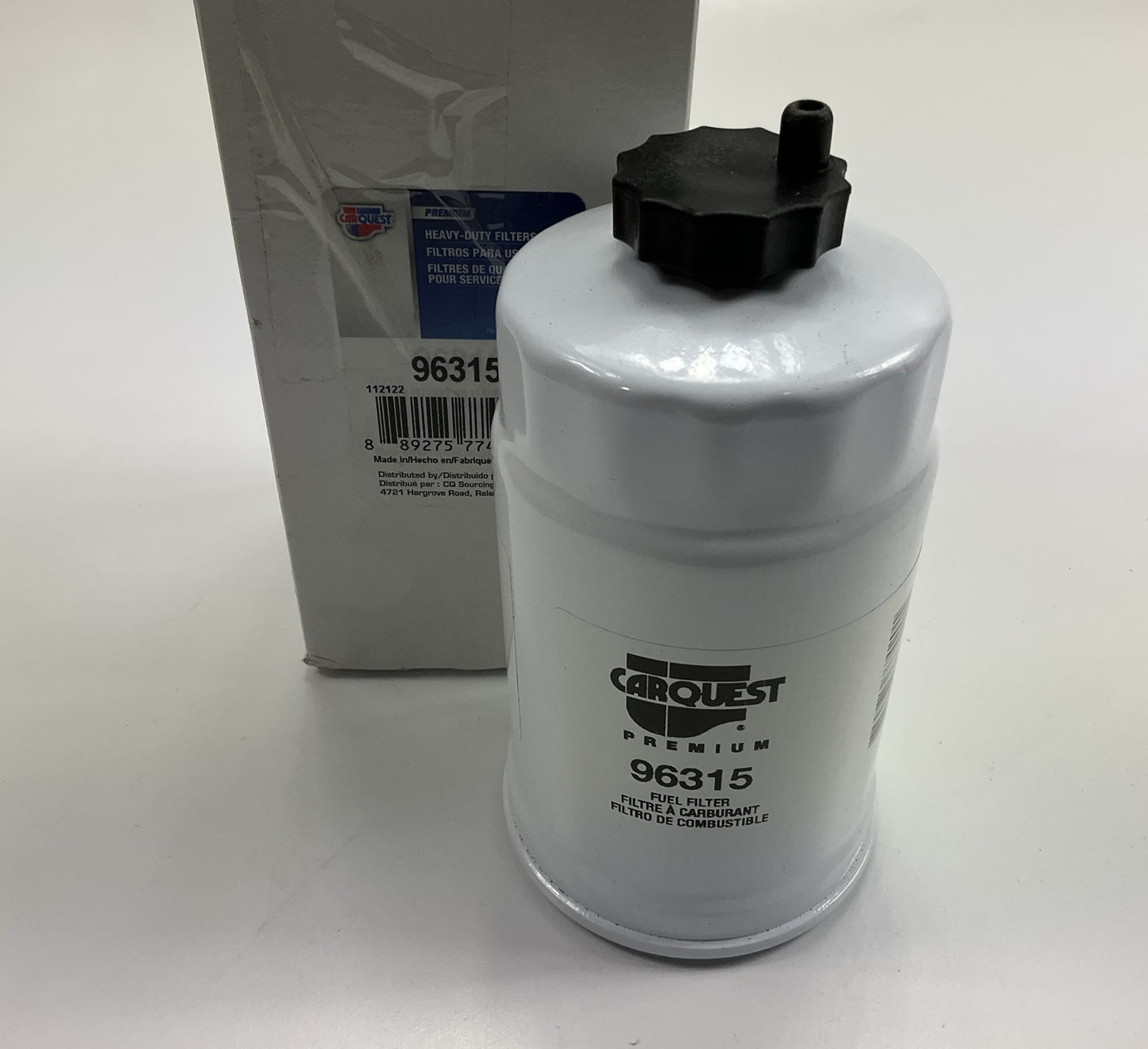 Carquest 96315 Secondary Fuel Spin-on Fuel Filter With Drain - 3976655, BF5587D