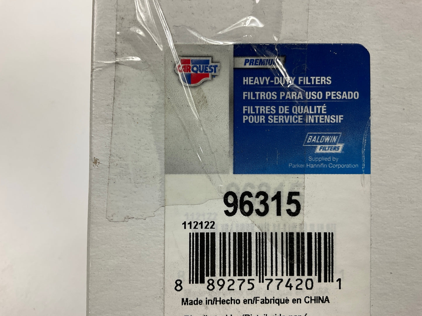 Carquest 96315 Secondary Fuel Spin-on Fuel Filter With Drain - 3976655, BF5587D