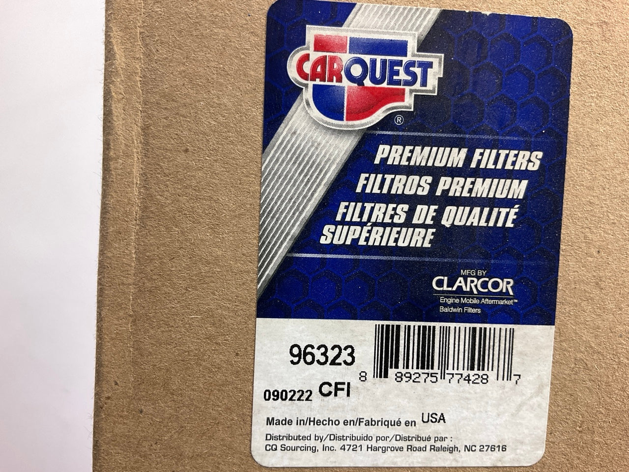Carquest 96323 Engine Oil Filter