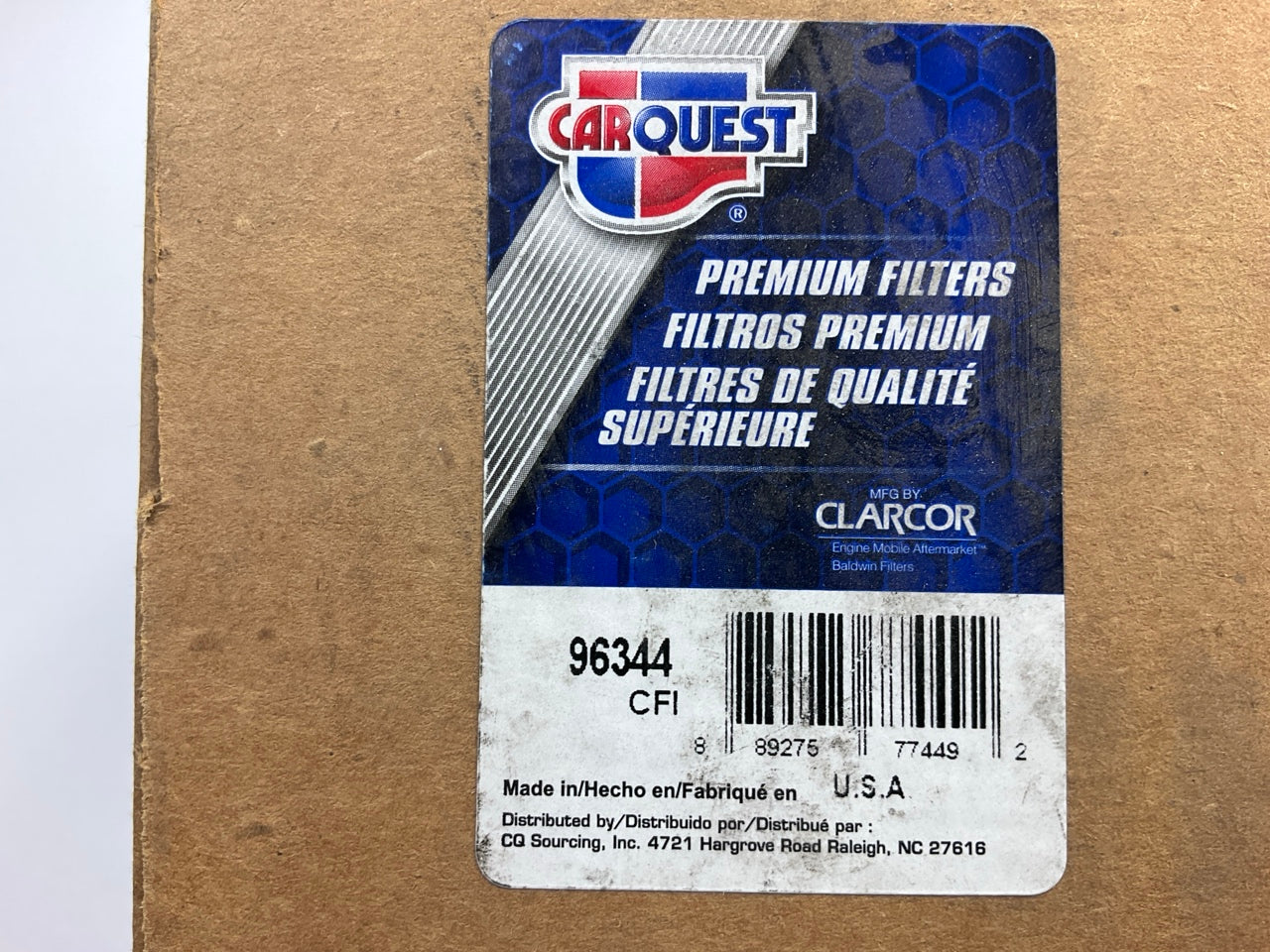Carquest 96344 Engine Oil Filter