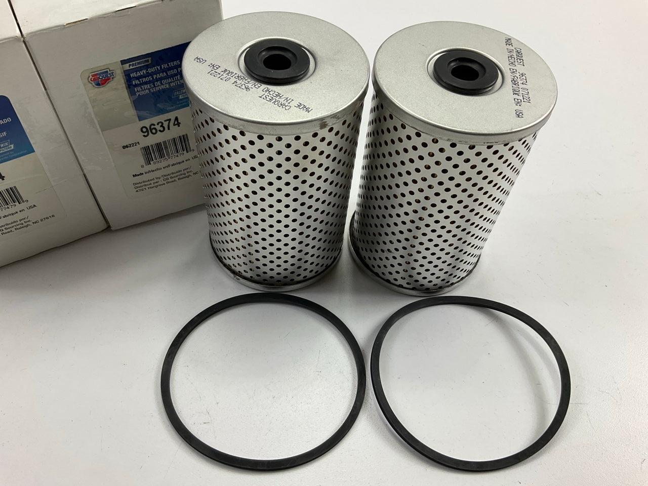 (2) Carquest 96374 Hydraulic Filter Replaces  51467, F88379, 5J8879, 789644