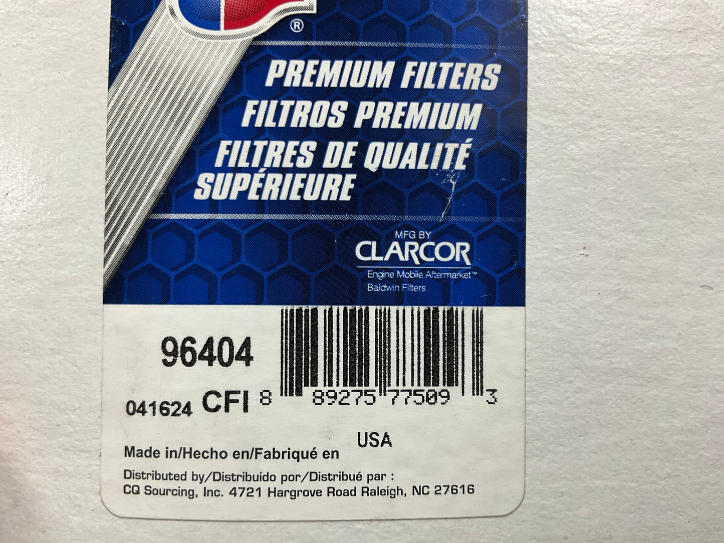 Carquest 96404 Hydraulic Filter - Replaces BT9356, 51746, 86632018, 87027973