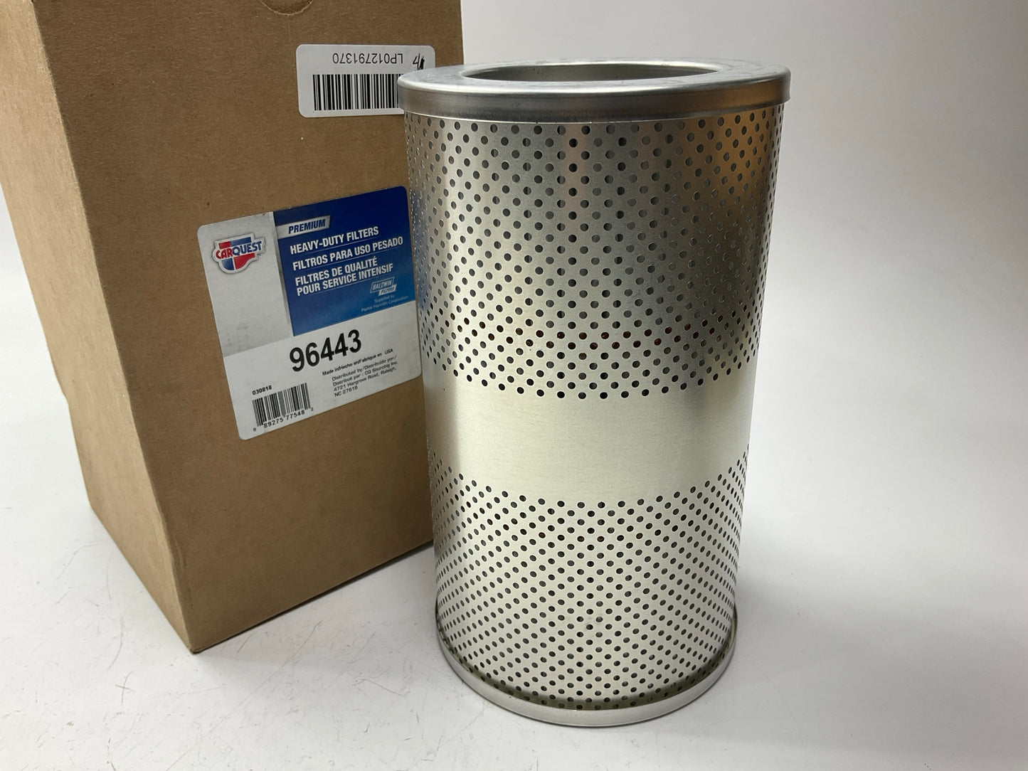 Carquest 96443 Hydraulic Filter - Replaces PT90MPG, 4T3132, P165239, 57721