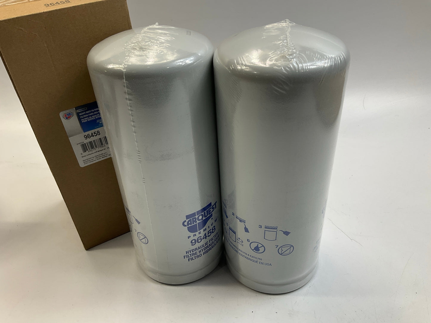 (2) Carquest 96458 Hydraulic Filter - Replaces BT9362MPG, 254353A1, 126-1818
