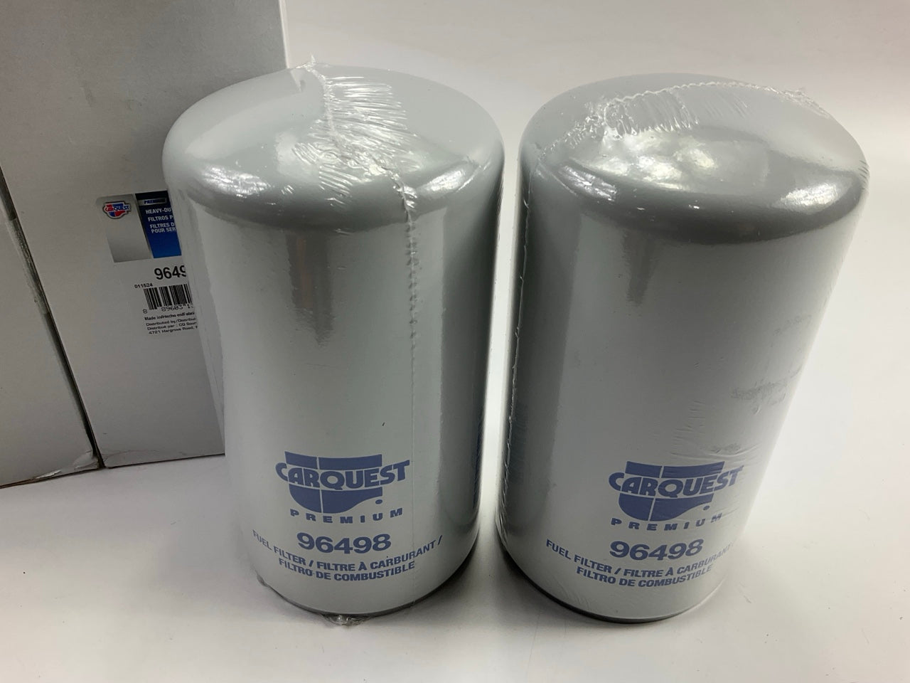 (2) Carquest 96498 Fuel Filter Replaces WF10123, 2864993