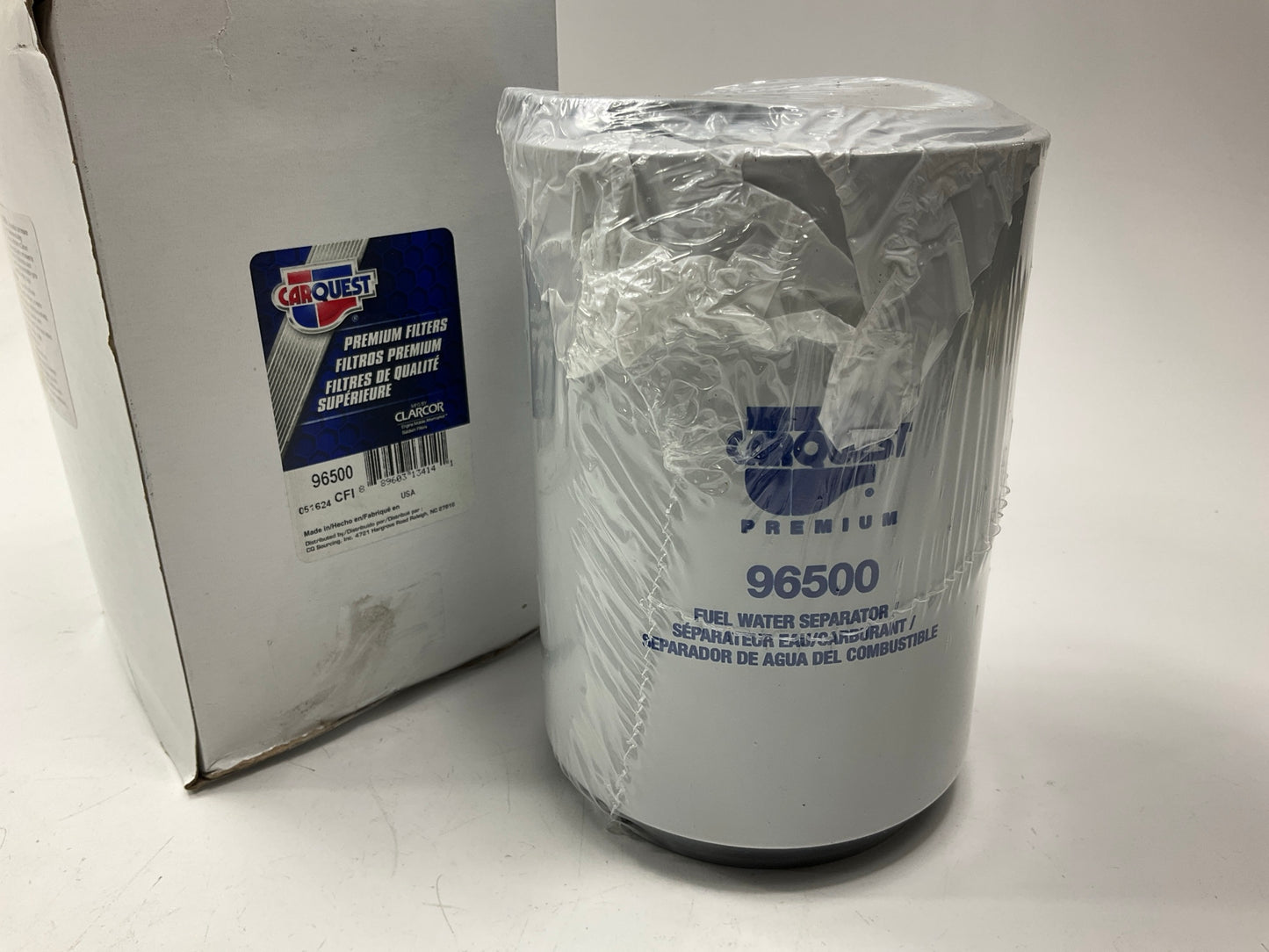 Carquest 96500 Diesel Fuel Water Separator Filter - BF9871O; P551066; BR90FRT10