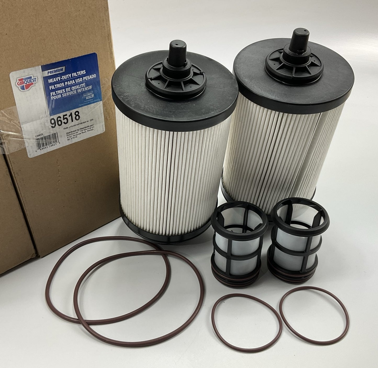 (2) Carquest 96518 Fuel Filter Kits - Replaces A4720900451, WF10103, A4720900651