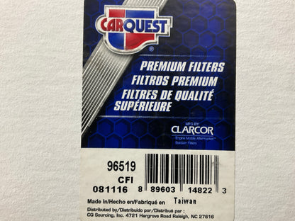 Carquest 96519 Cabin Air Filter Replaces WP10211, 231-8130, 303-6658, PA5738
