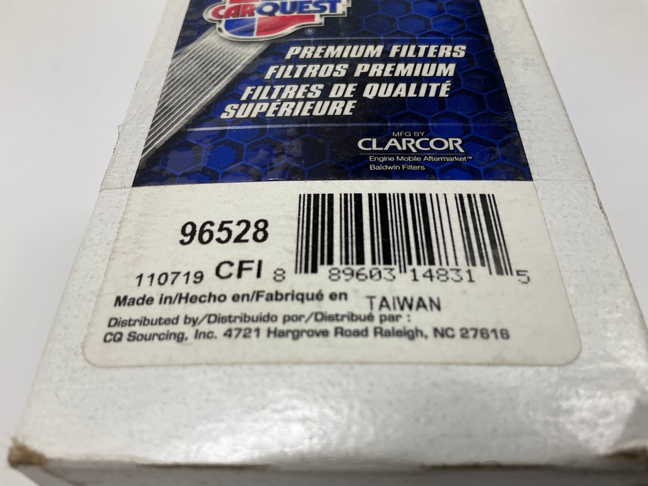 Carquest 96528 Fuel Filter - Replacement For John Deere T257865, Wix WF10461