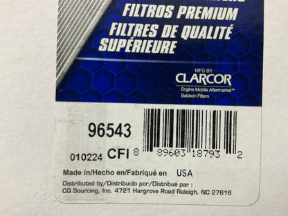 (2) Carquest 96543 Black Diesel Fuel Water Separator Filters SF10158, BF9891D
