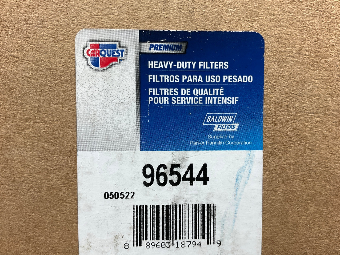 Carquest 96544 Diesel Fuel Water Separator Filter - Replaces 33751, BF9903SP