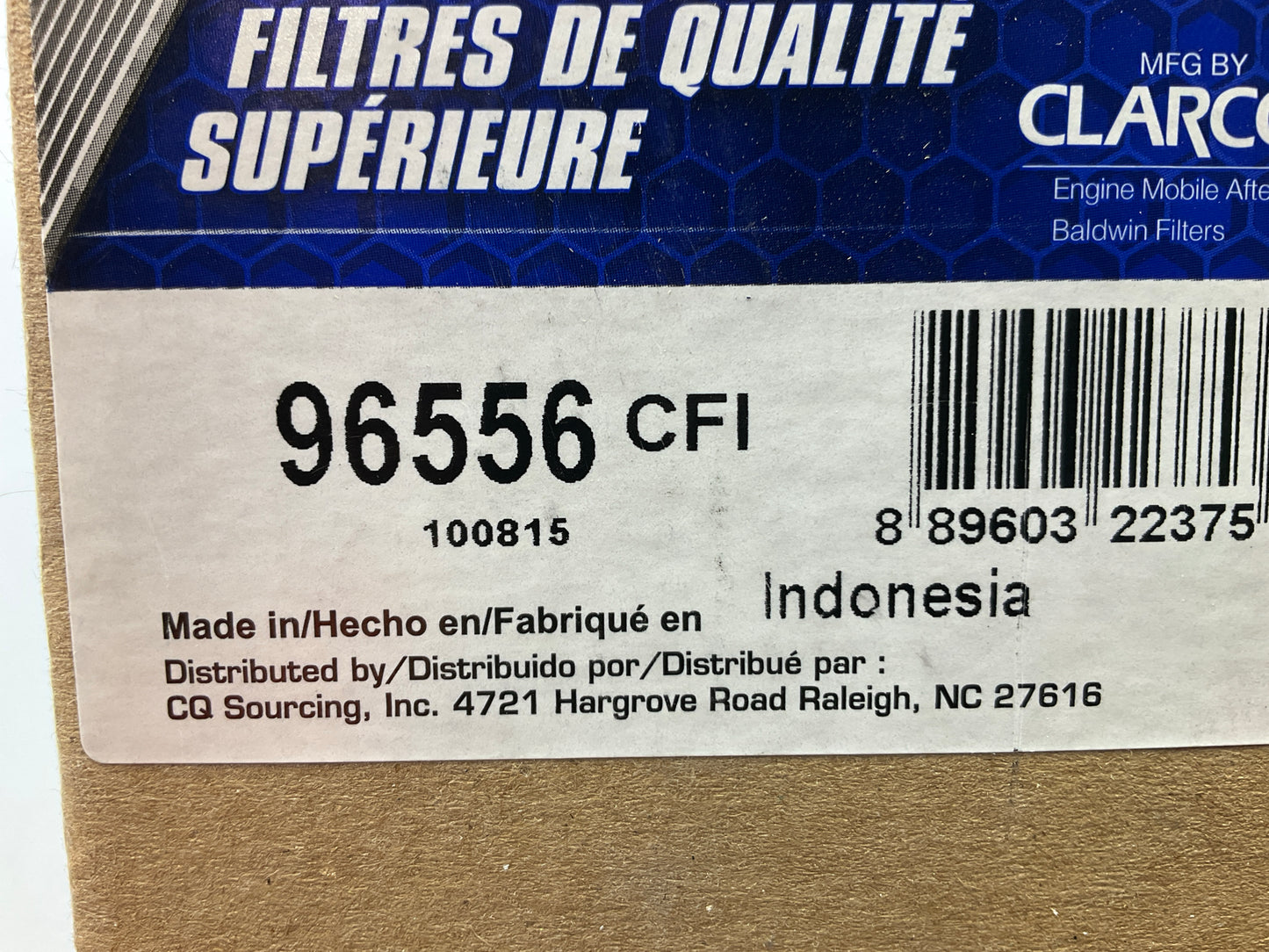(2) Carquest 96556 Fuel Filter Replaces Ford 6164913, 844F-9176-CAB