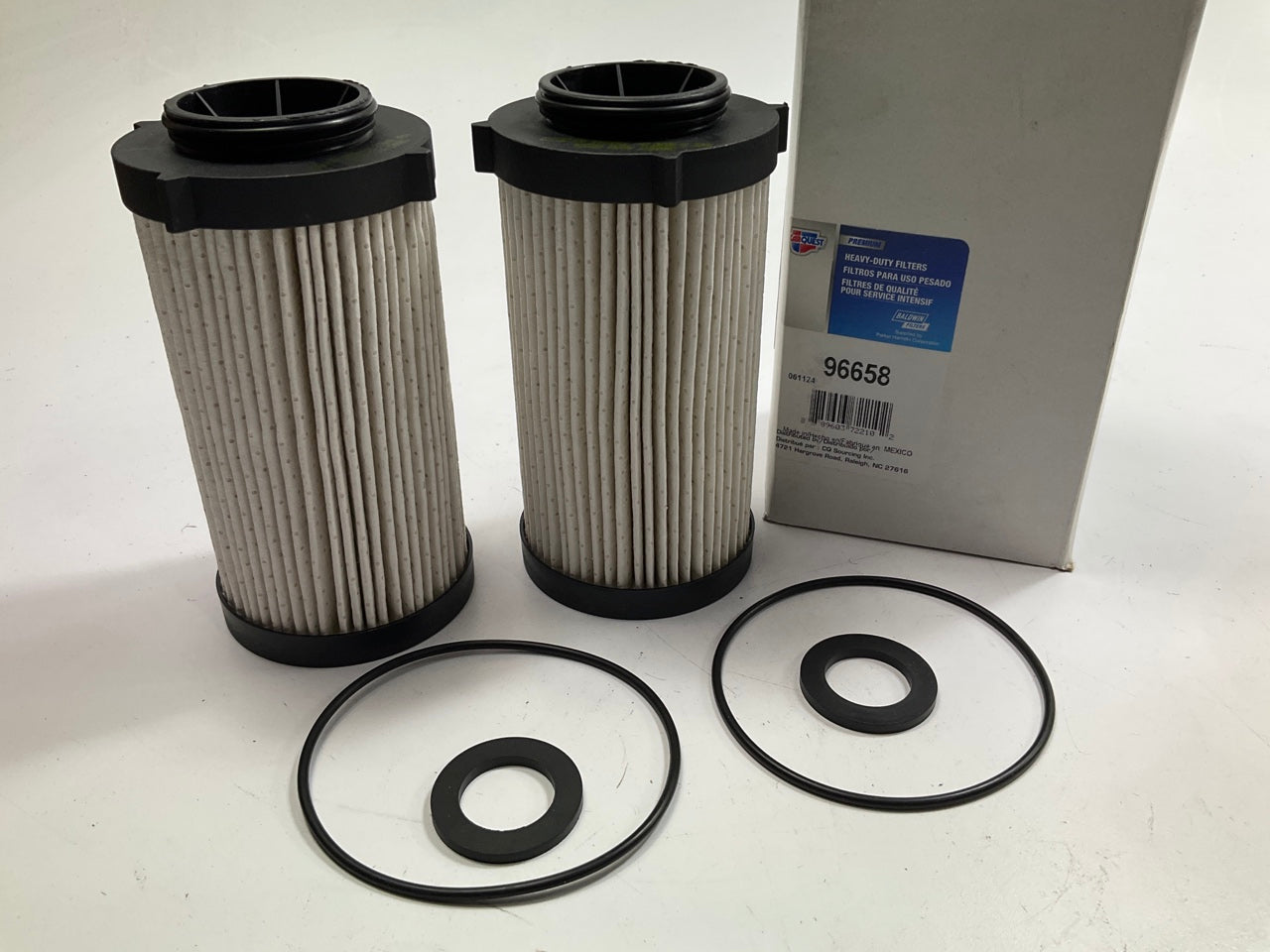 (2) Carquest 96658 Diesel Fuel Water Separator Filter Replaces 363-5819, PF46049