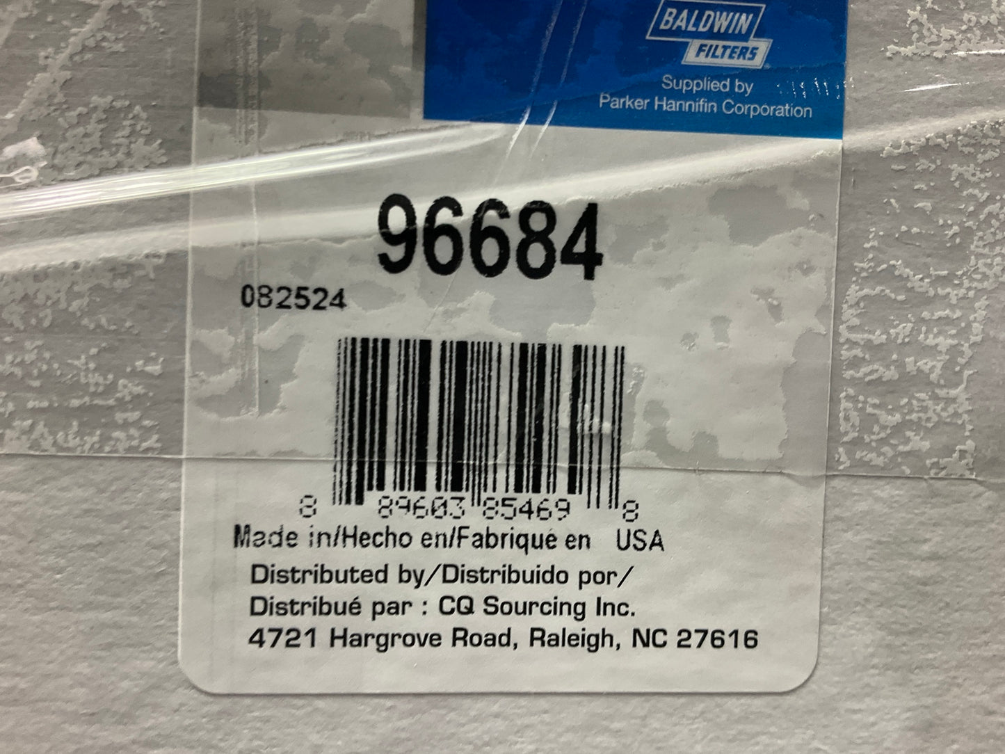 Carquest 96684 Diesel Fuel Water Separator Filter Replaces PF46081, 600500
