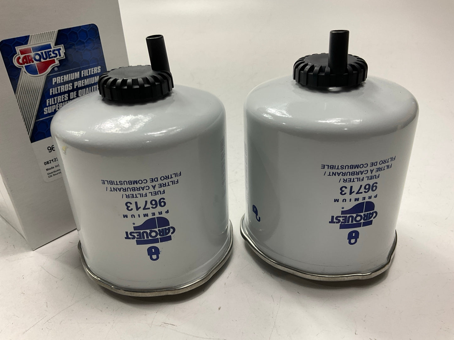 (2) Carquest 96713 Fuel Water Separator Filter - For Gehl Loader 245005, WF10147
