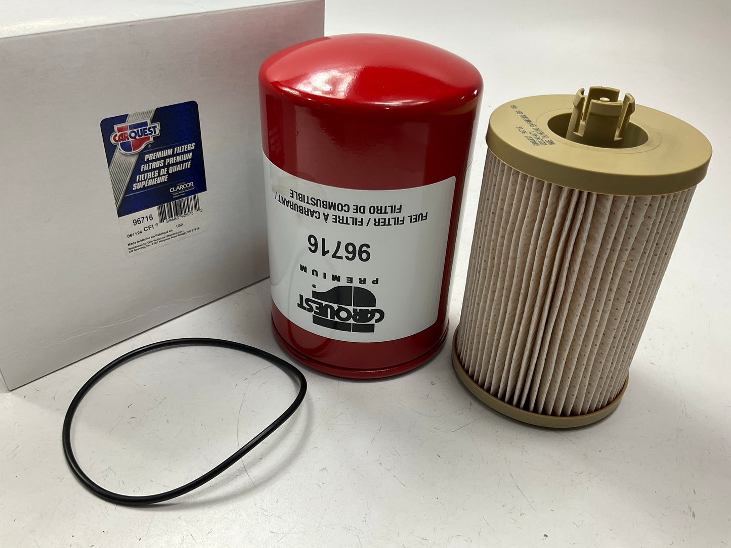 Carquest 96716 Fuel Filter Kit - Replaces BF46116KIT, P551124, RE556406, WF10069