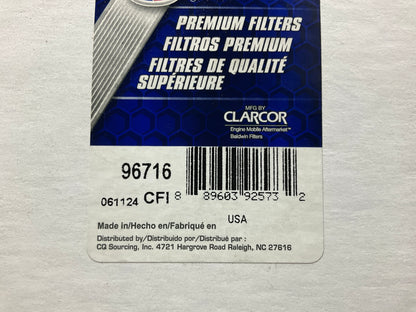 Carquest 96716 Fuel Filter Kit - Replaces BF46116KIT, P551124, RE556406, WF10069
