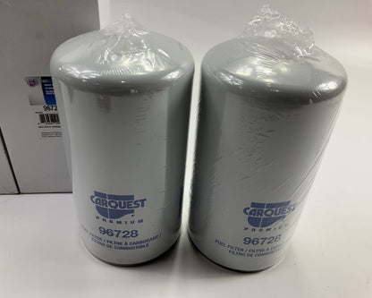 (2) Carquest 96728 Fuel Filter