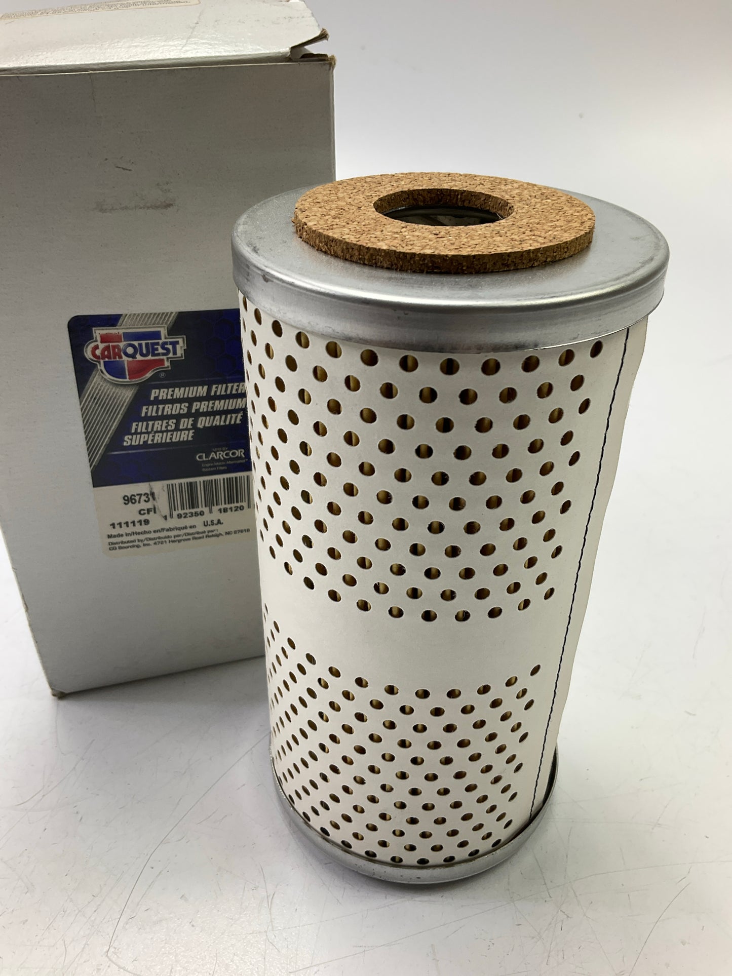 Carquest 96731 Fuel Filter Element - Replaces PF823-E, 4H8792, P558792, FF1117