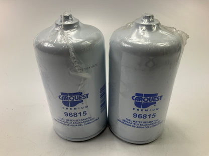 (2) Carquest 96815 Diesel Fuel Water Separator Filter For Kubota 1J43043060