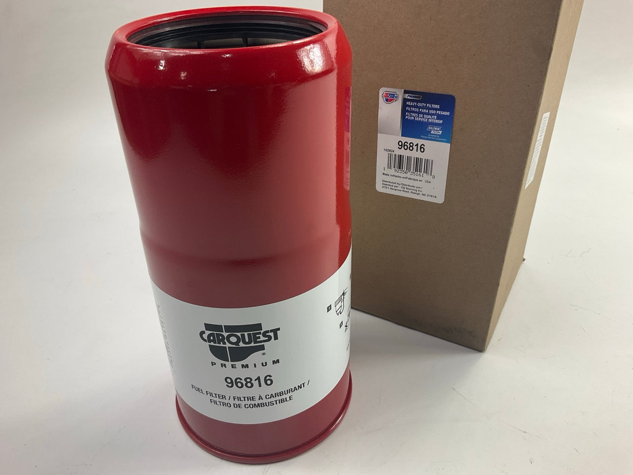 Carquest 96816 Diesel Fuel Water Separator Filter Replaces WF10214 84423586