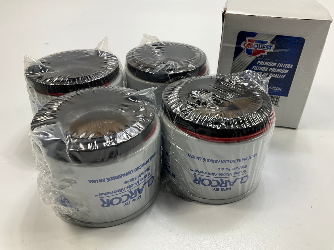 (4) Carquest 96845 Spin On Fuel Water Separator Filter - Replaces 33583, BF1380O