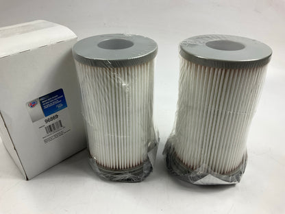 (2) Carquest 96869 Diesel Fuel Water Separator Filter Replaces P552709, PF46235