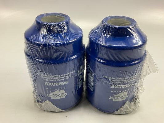 (2) Carquest 96960XE Diesel Fuel Water Separator Filter - Replaces 33960XE