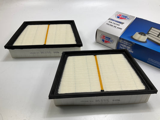 (2) Carquest 97056 Engine Air Filter For 2018-2025 Land Rover Discovery Sport