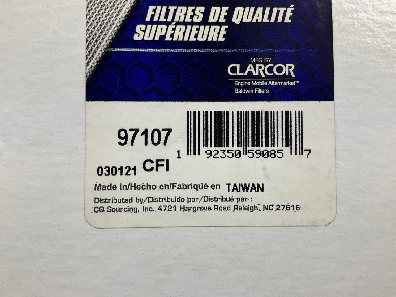 Carquest 97107 Cabin Air Filter - Replacement For CAT 329-3243, Wix WP10237