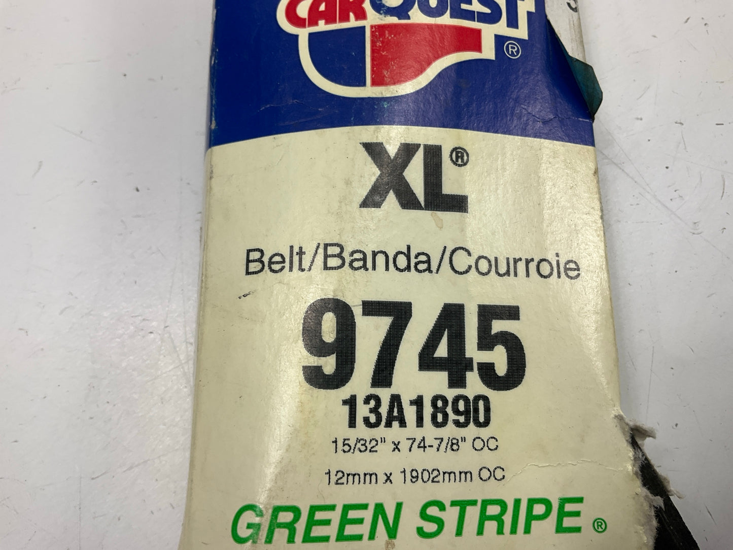 Carquest 9745 Accessory Drive XL Belt - 15/32'' X 74-7/8'' - 36 Degree
