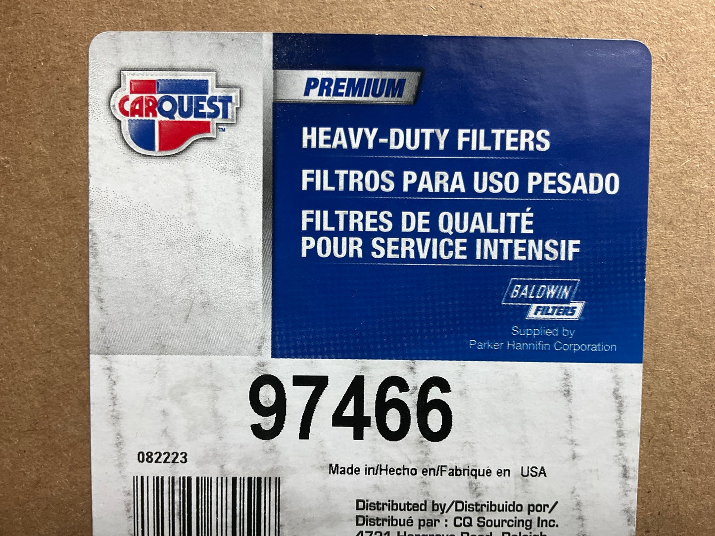 Carquest 97466 Air Filter - Replaces RE587792, P635447, RS30347, AF4192