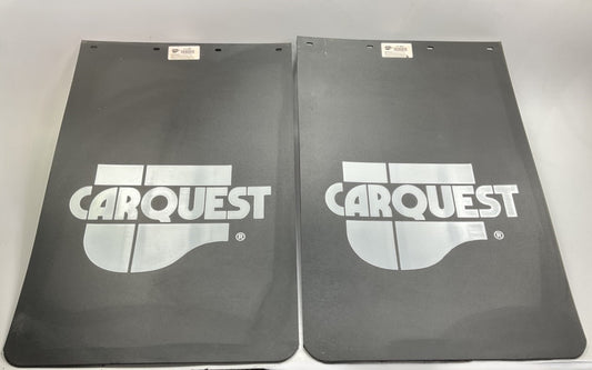 (2) Carquest 98006 Black Plastic Truck Trailer Mud Flaps 24'' X 36'' X 3/16'' Thick